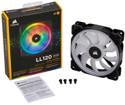 Corsair LL120 RGB 120mm Dual Light Loop 1 Fan Expansion Pack