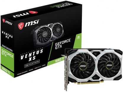 MSI GTX 1660 Ti 6GB VENTUS XS OC GPU