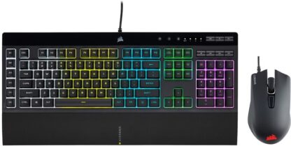 Corsair K55 + HARPOON RGB - Gaming Keyboard+Mouse Combo