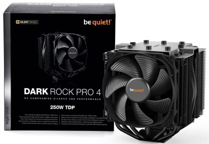 be quiet Dark Rock PRO 4 250W Intel Air CPU Cooler